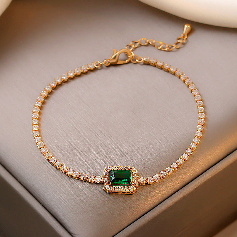 Rhinestone Gem Princess Bracelet