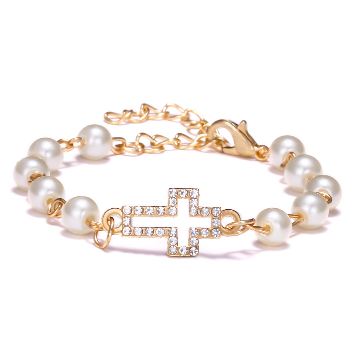 Precious Pendant Rhinestone Bracelet