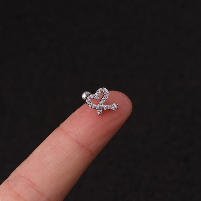 Premium Baddie Stud Earrings | Silver & Gold