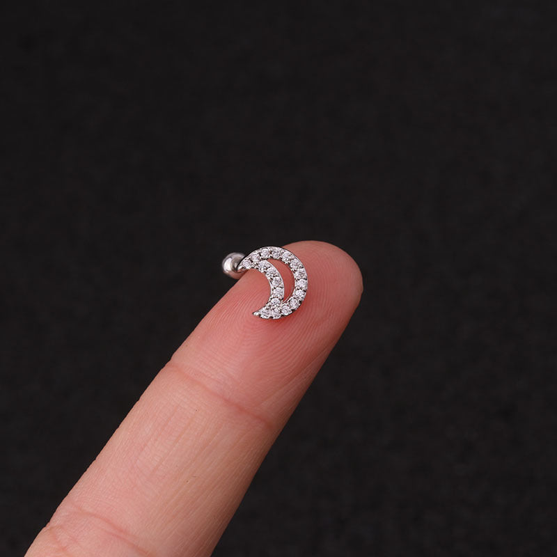 Premium Baddie Stud Earrings | Silver & Gold