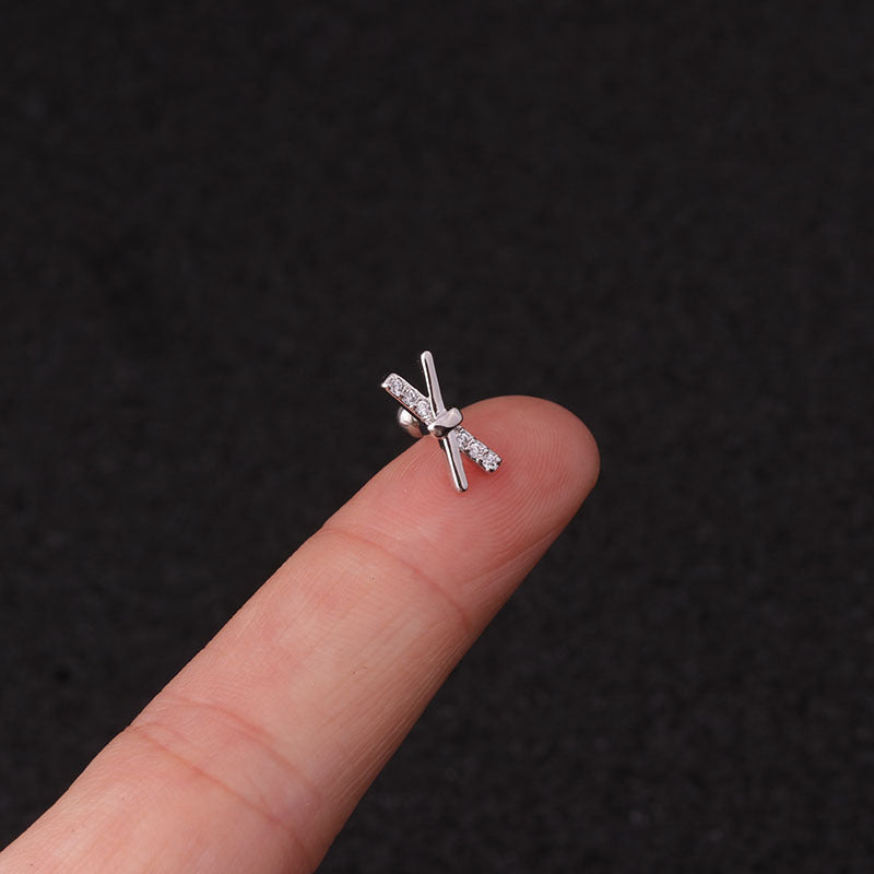 Premium Baddie Stud Earrings | Silver & Gold