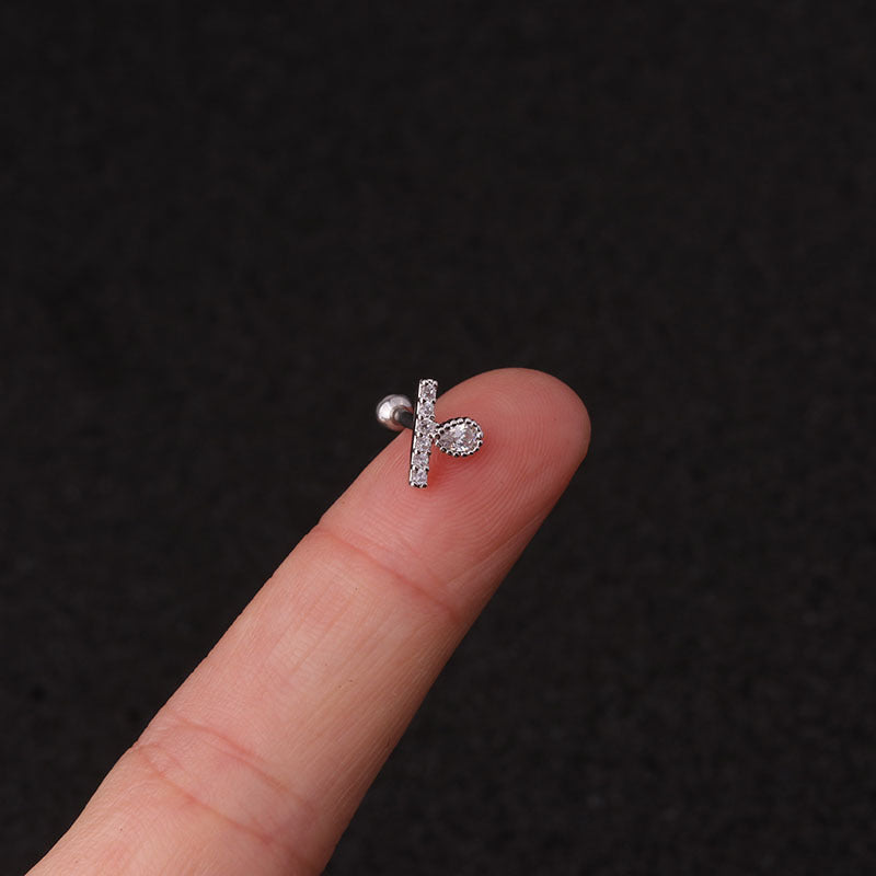 Premium Baddie Stud Earrings | Silver & Gold