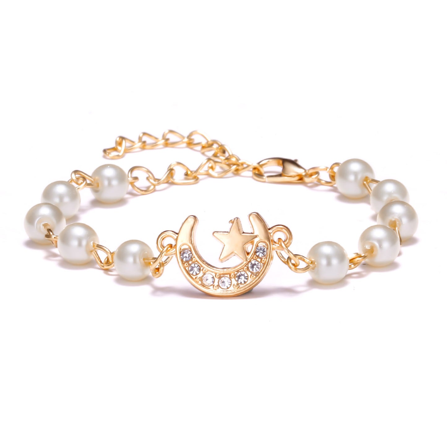 Precious Pendant Rhinestone Bracelet