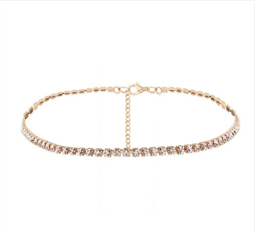 Baddie Diamond Temperament Clavicle Necklace