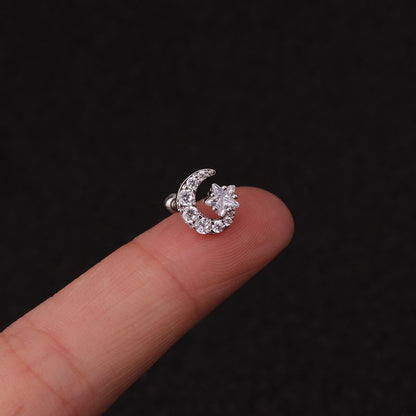 Premium Baddie Stud Earrings | Silver & Gold