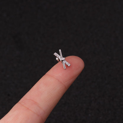 Premium Baddie Stud Earrings | Silver & Gold