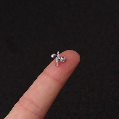 Premium Baddie Stud Earrings | Silver & Gold