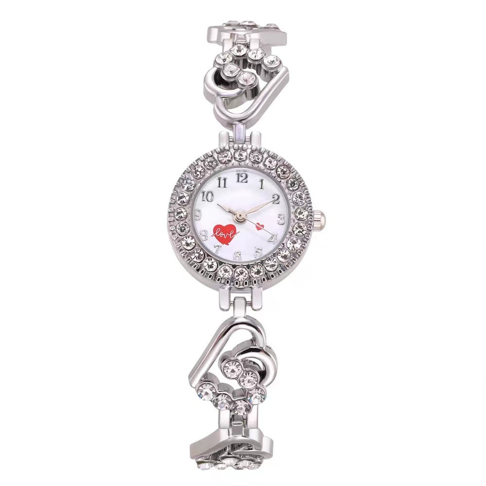 Queen of Hearts Bracelet & Watch Set