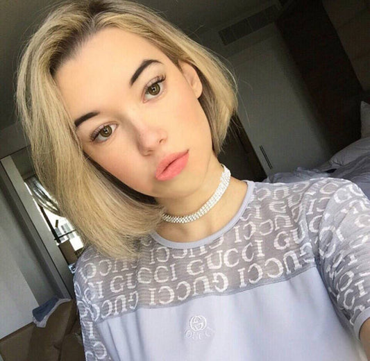 Baddie Full Rhinestone Choker