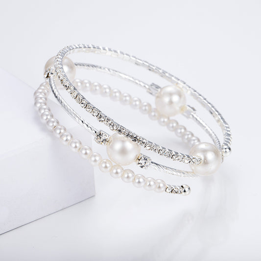 Gorgeous Girl Rhinestone Bracelet Set