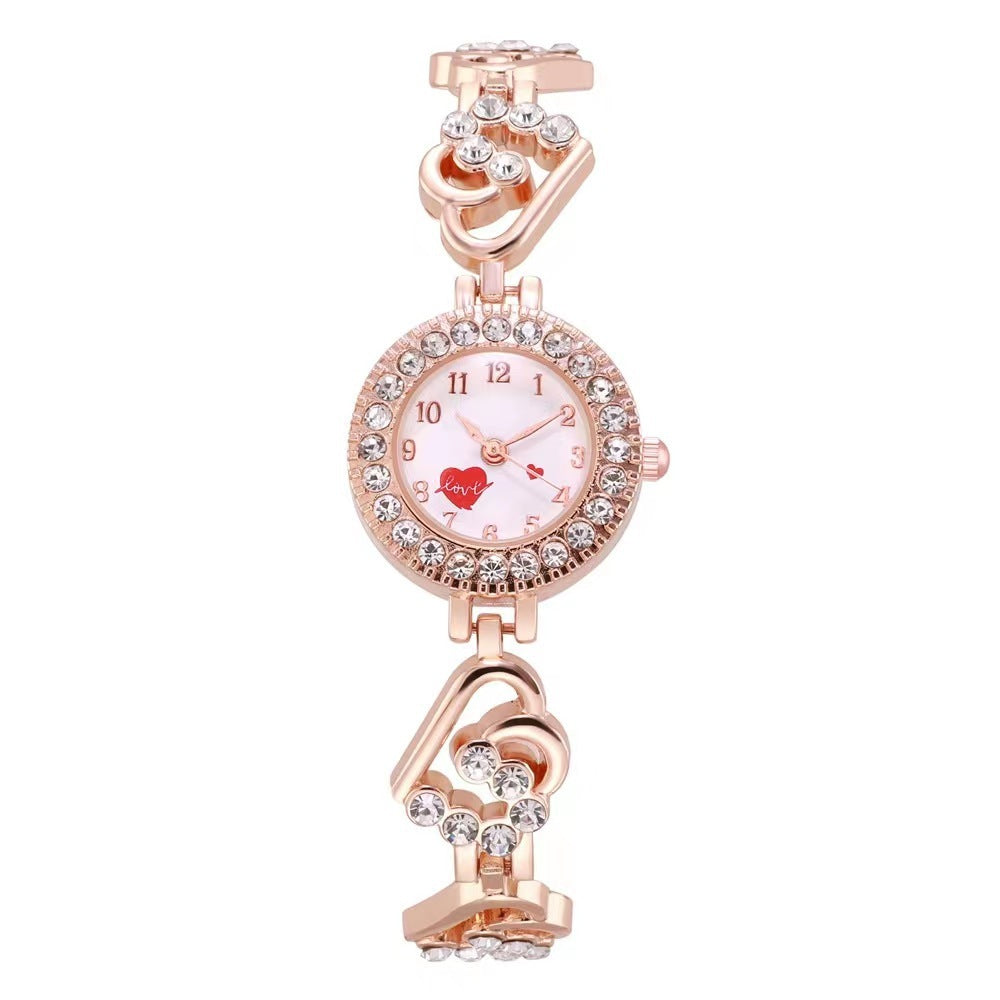 Queen of Hearts Bracelet & Watch Set