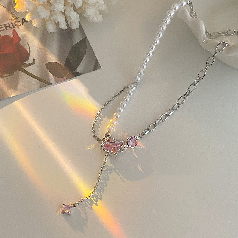 Coquette Doll Pearl Necklace